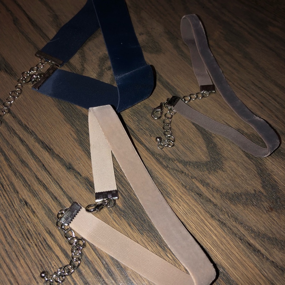 Velvet choker Set